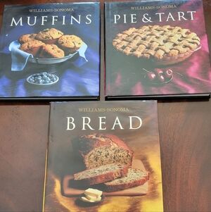 Williams-Sonoma Cookbooks-Bread,Muffins,Pies Tarts